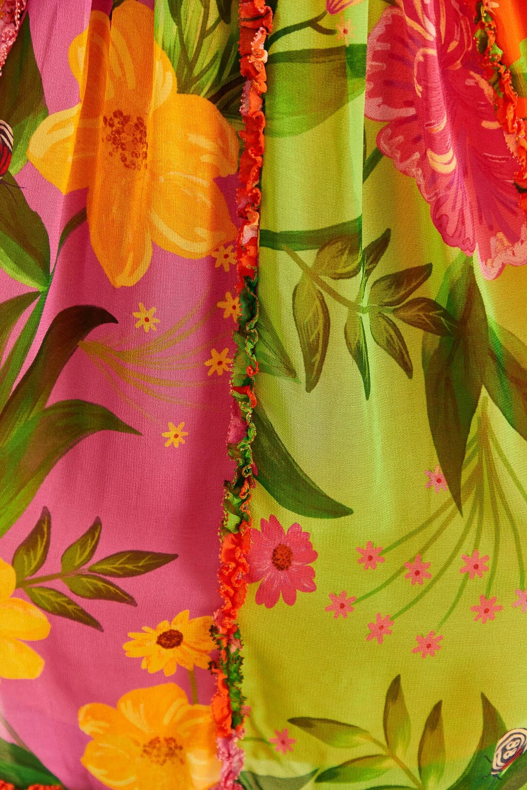 Farm Rio Mixed Romantic Garden Mini Dress 7 Farm Rio Mixed Romantic Garden Mini Dress - Image 5