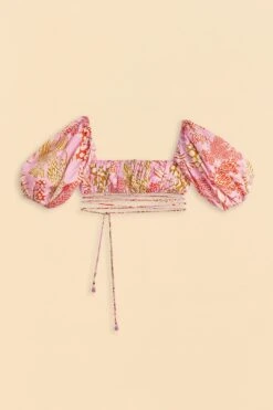 Farm Rio Pink Mixed Lobsters Top 11 Farm Rio Pink Mixed Lobsters Top -Farm Rio Fashion Store 309201 06