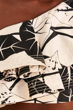 Farm Rio Off-White Graphic Leaves Organic Cotton Top -Farm Rio Fashion Store 309209 05