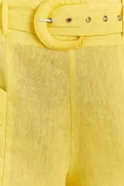 Farm Rio Bright Yellow Shorts -Farm Rio Fashion Store 309212 05