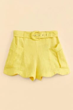 Farm Rio Bright Yellow Shorts -Farm Rio Fashion Store 309212 06