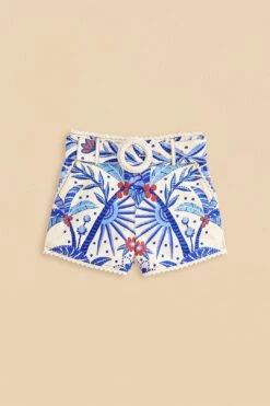 Farm Rio Off-White Jungle Chic Shorts -Farm Rio Fashion Store 309221 06