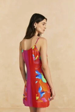 Farm Rio Mixed Ombre Chita Scarf Lenzing™ Ecovero™ Viscose Mini Dress 10 Farm Rio Mixed Ombre Chita Scarf Lenzing™ Ecovero™ Viscose Mini Dress -Farm Rio Fashion Store 309265 04