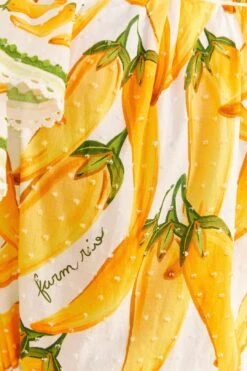 Farm Rio Off-White Peppers Maxi Dress -Farm Rio Fashion Store 309305 05