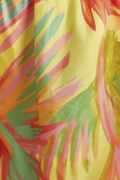 Farm Rio Lime Painted Birds Shorts -Farm Rio Fashion Store 309369 04