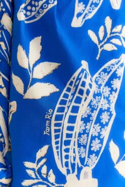 Farm Rio Blue Lace Banana Shorts -Farm Rio Fashion Store 309373 05