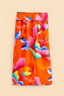 Farm Rio Red Ombre Chita Midi Skirt 13 Farm Rio Red Ombre Chita Midi Skirt -Farm Rio Fashion Store 309389 06