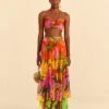 Farm Rio Mixed Romantic Garden Maxi Skirt 2 Farm Rio Mixed Romantic Garden Maxi Skirt -Farm Rio Fashion Store 309411 01