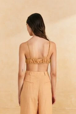 Farm Rio Beige Leaf Crop Top 9 Farm Rio Beige Leaf Crop Top -Farm Rio Fashion Store 309419 03