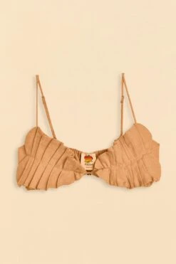 Farm Rio Beige Leaf Crop Top 10 Farm Rio Beige Leaf Crop Top -Farm Rio Fashion Store 309419 05