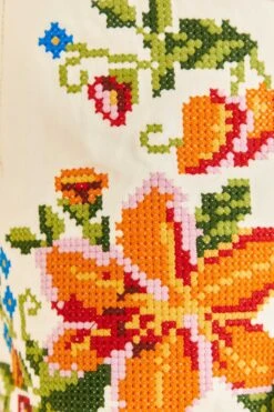 Farm Rio Embroidered Floral Twill Shorts 11 Farm Rio Embroidered Floral Twill Shorts -Farm Rio Fashion Store 309421 05