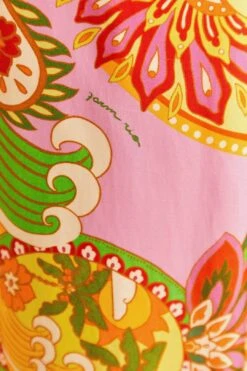 Farm Rio Beach Toucans Scarf Lenzing™ Ecovero™ Viscose Pants -Farm Rio Fashion Store 309435 04