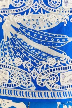 Farm Rio Blue Lace Banana Blouse -Farm Rio Fashion Store 309445 05