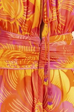 Farm Rio Summer Garden Ombre Lenzing™ Ecovero™ Viscose Maxi Dress 12 Farm Rio Summer Garden Ombre Lenzing™ Ecovero™ Viscose Maxi Dress -Farm Rio Fashion Store 309451 05