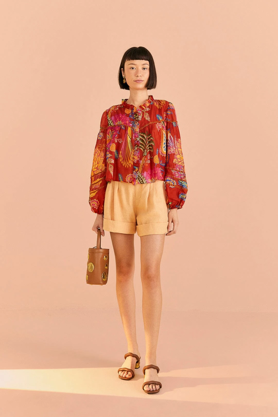 Farm Rio Mystic Bush Blouse 4 Farm Rio Mystic Bush Blouse - Image 2