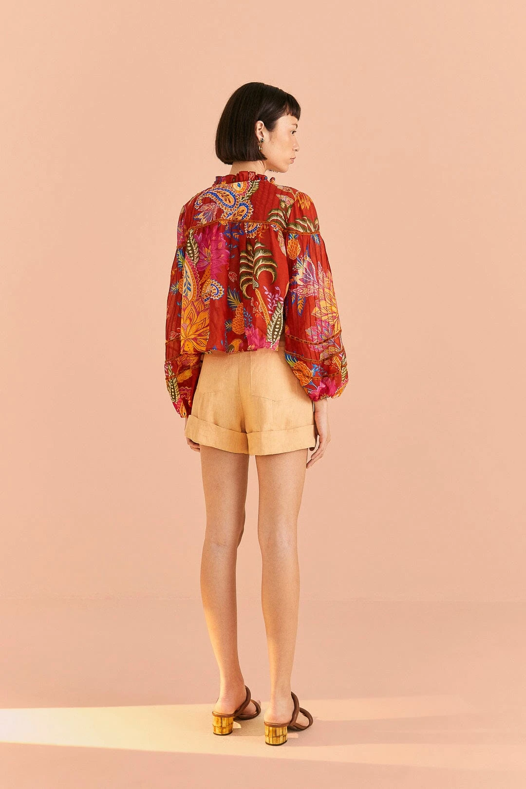 Farm Rio Mystic Bush Blouse 6 Farm Rio Mystic Bush Blouse - Image 4