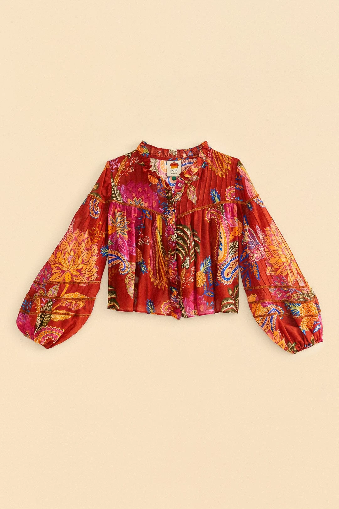 Farm Rio Mystic Bush Blouse 8 Farm Rio Mystic Bush Blouse - Image 6