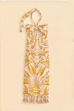 Farm Rio Sand Jungle Chic Midi Dress -Farm Rio Fashion Store 309501 05