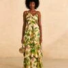 Farm Rio Sand Fruit Forest Maxi Dress -Farm Rio Fashion Store 309506 01