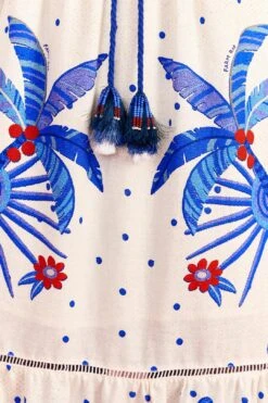 Farm Rio Off-White Jungle Chic Midi Dress 12 Farm Rio Off-White Jungle Chic Midi Dress -Farm Rio Fashion Store 309509 05