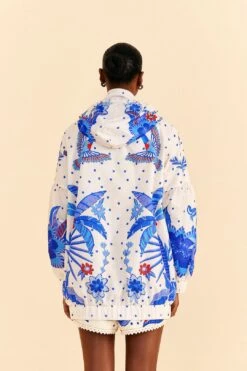 Farm Rio Off-White Jungle Chic Jacket -Farm Rio Fashion Store 309511 04
