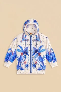 Farm Rio Off-White Jungle Chic Jacket -Farm Rio Fashion Store 309511 06