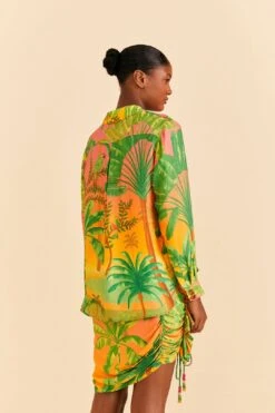 Farm Rio Sunrise Scenario Lenzing™ Ecovero™ Viscose Shirt 11 Farm Rio Sunrise Scenario Lenzing™ Ecovero™ Viscose Shirt -Farm Rio Fashion Store 309571 04