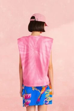 Farm Rio Pink Coconut Organic Cotton T-Shirt 11 Farm Rio Pink Coconut Organic Cotton T-Shirt -Farm Rio Fashion Store 309575 04