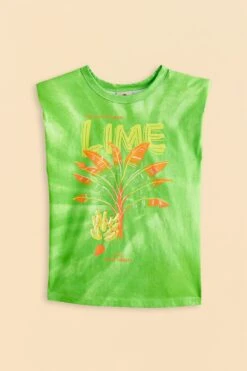 Farm Rio Green Lime Bananas Organic Cotton T-Shirt 11 Farm Rio Green Lime Bananas Organic Cotton T-Shirt -Farm Rio Fashion Store 309576 05