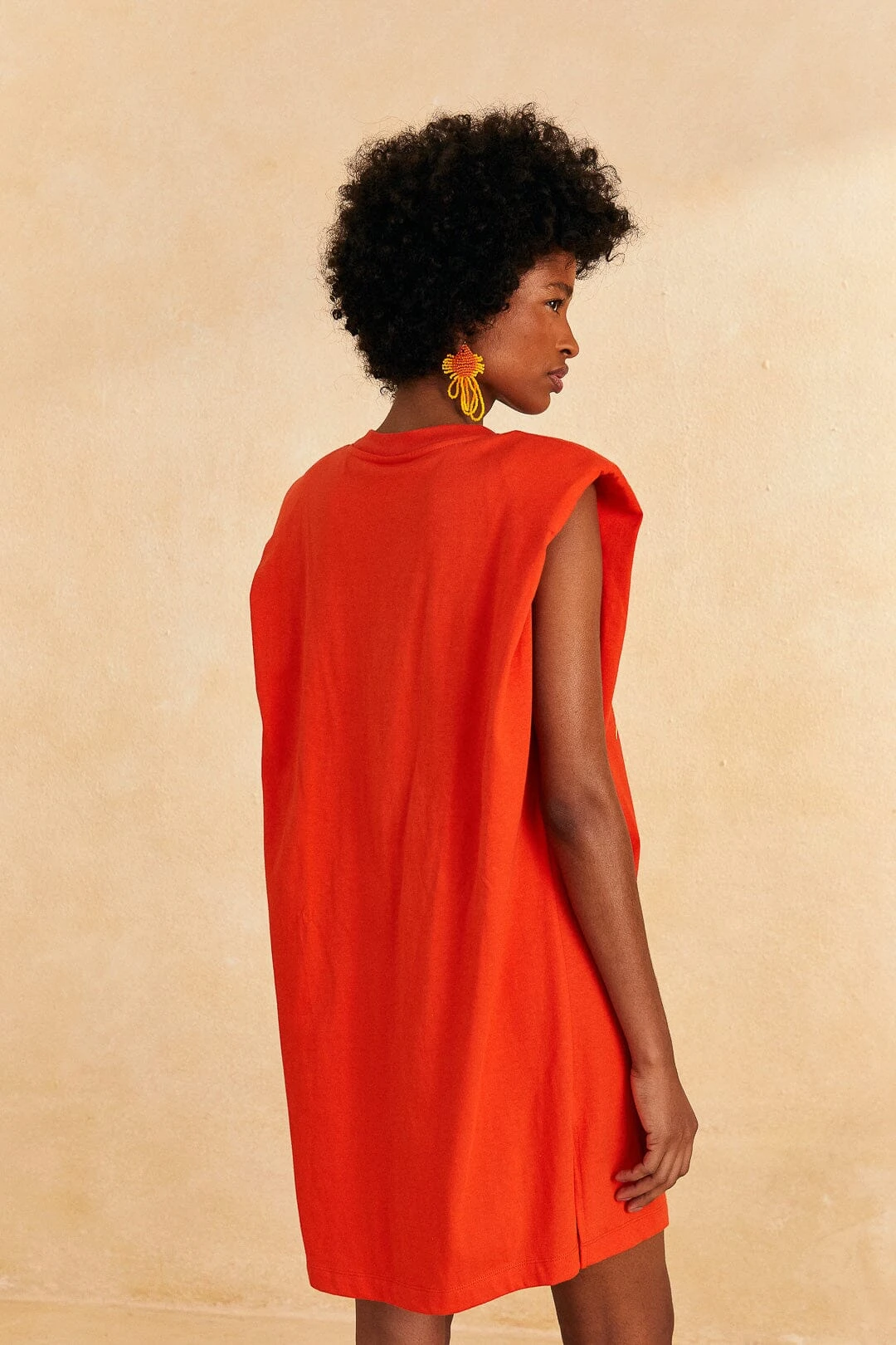 Farm Rio Red Brasil Mini T-Shirt Dress 6 Farm Rio Red Brasil Mini T-Shirt Dress - Image 4