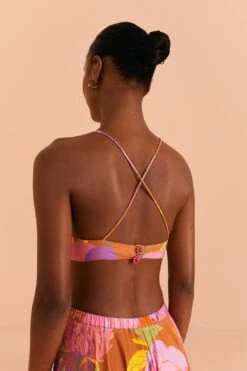 Farm Rio Embroidered Flower Top Maxi Dress -Farm Rio Fashion Store 309596 05