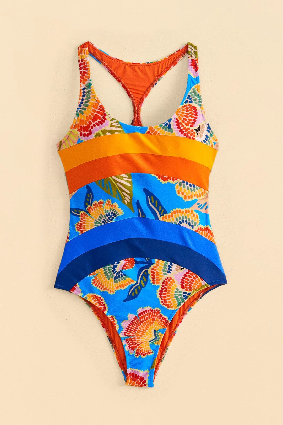 Farm Rio Dewdrop Spectrum One-Piece Swimsuit 6 Farm Rio Dewdrop Spectrum One-Piece Swimsuit - Image 4