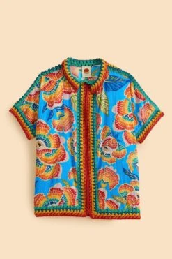 Farm Rio Dewdrop Spectrum Shirt -Farm Rio Fashion Store 310541 06