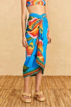 Farm Rio Dewdrop Spectrum Sarong -Farm Rio Fashion Store 310544 03
