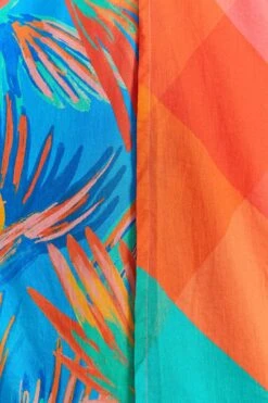 Farm Rio Blue Painted Birds Midi Cover-Up 12 Farm Rio Blue Painted Birds Midi Cover-Up -Farm Rio Fashion Store 310553 05