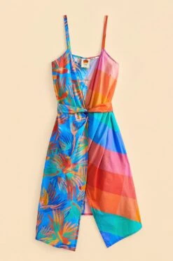 Farm Rio Blue Painted Birds Midi Cover-Up 13 Farm Rio Blue Painted Birds Midi Cover-Up -Farm Rio Fashion Store 310553 06