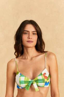 Farm Rio Tropical Fresh Bikini Top