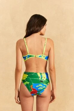 Farm Rio Blue Banana Leaves One-piece Swimsuit 8 Farm Rio Blue Banana Leaves One-piece Swimsuit -Farm Rio Fashion Store 310566 03