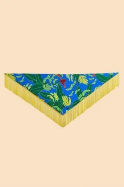 Farm Rio Blue Banana Leaves Sarong 12 Farm Rio Blue Banana Leaves Sarong -Farm Rio Fashion Store 310568 05
