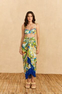 Farm Rio Bahia Mixed Scarves Sarong