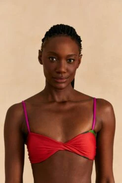 Farm Rio Colorful Leaves Bikini Top -Farm Rio Fashion Store 310630 01