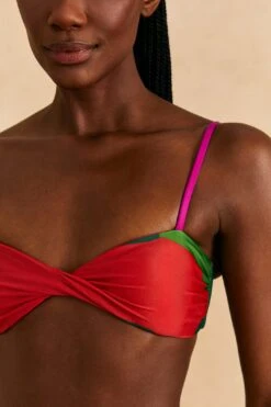 Farm Rio Colorful Leaves Bikini Top -Farm Rio Fashion Store 310630 03