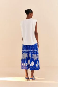 Farm Rio Festa Do Mar Organic Cotton T-Shirt -Farm Rio Fashion Store 310677 04