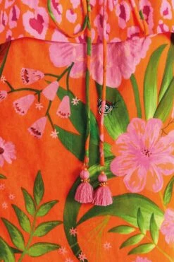 Farm Rio Romantic Garden & Leopard Pop Short Cover-Up 12 Farm Rio Romantic Garden & Leopard Pop Short Cover-Up -Farm Rio Fashion Store 310679 05