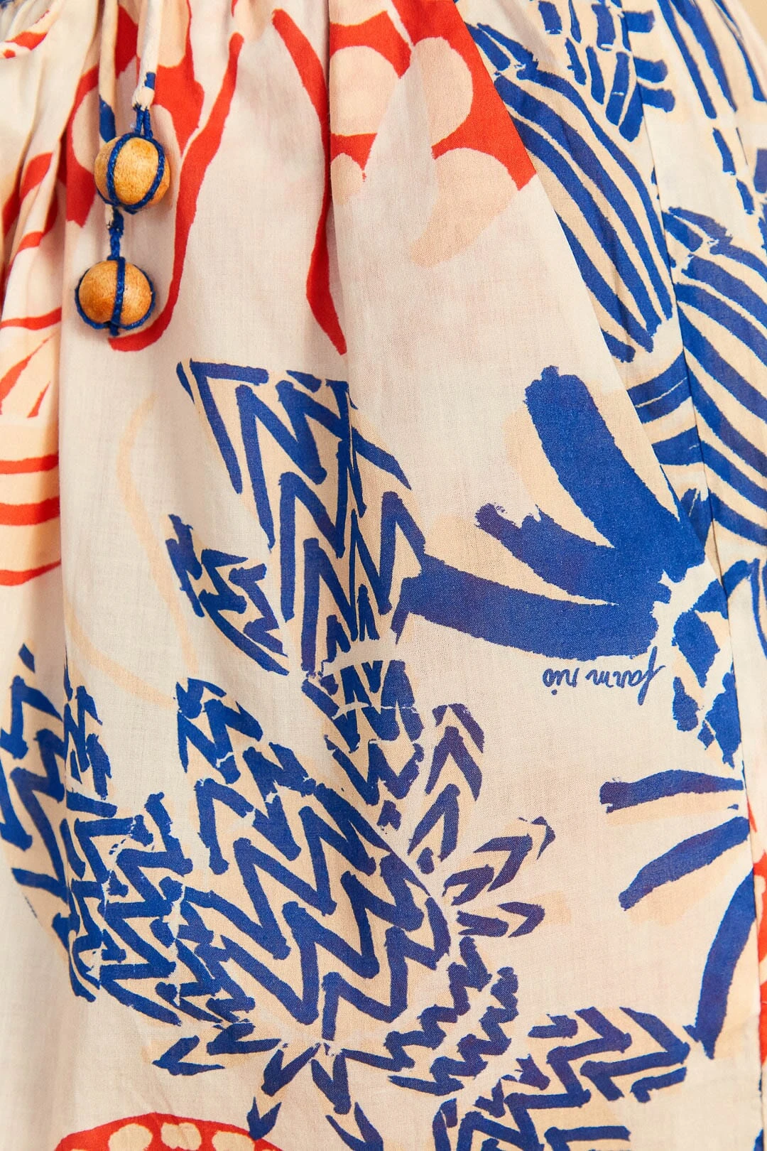 Farm Rio Off-White Mixed Lobster Shorts 7 Farm Rio Off-White Mixed Lobster Shorts - Image 5