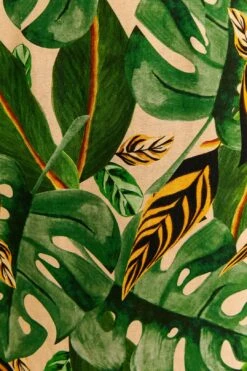 Farm Rio Tropical Leaves Midi Dress -Farm Rio Fashion Store 311337 05