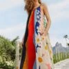 Farm Rio Super Fun Daisy Maxi Dress -Farm Rio Fashion Store 311363 01