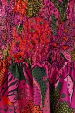 Farm Rio Pink Cool Leopards Lenzing™ Ecovero™ Viscose Mini Dress 10 Farm Rio Pink Cool Leopards Lenzing™ Ecovero™ Viscose Mini Dress -Farm Rio Fashion Store 311369 04