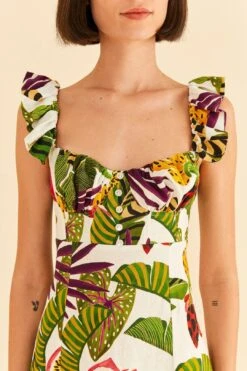 Farm Rio Striped Forest Mini Dress 10 Farm Rio Striped Forest Mini Dress -Farm Rio Fashion Store 311388 04