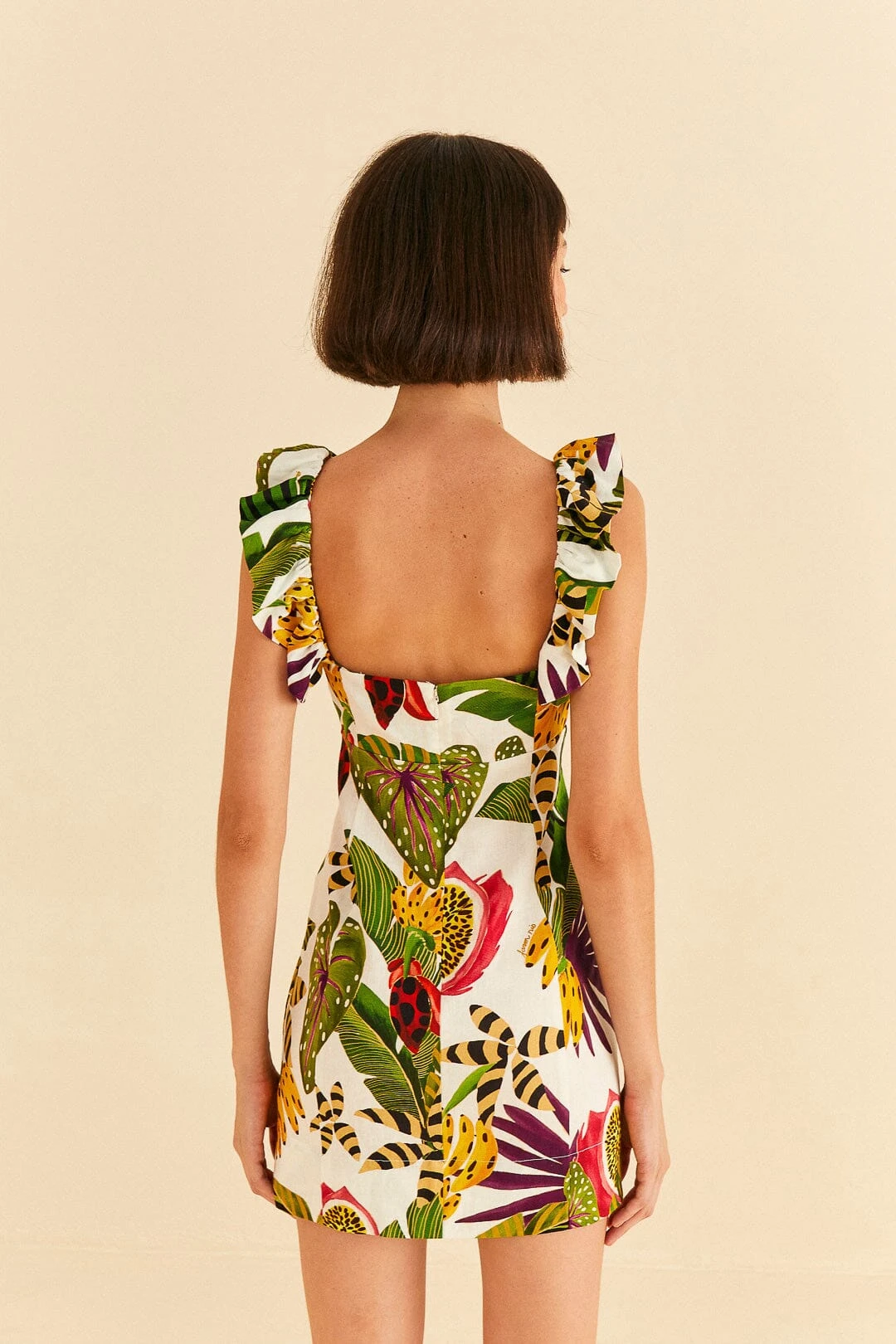 Farm Rio Striped Forest Mini Dress 6 Farm Rio Striped Forest Mini Dress - Image 4